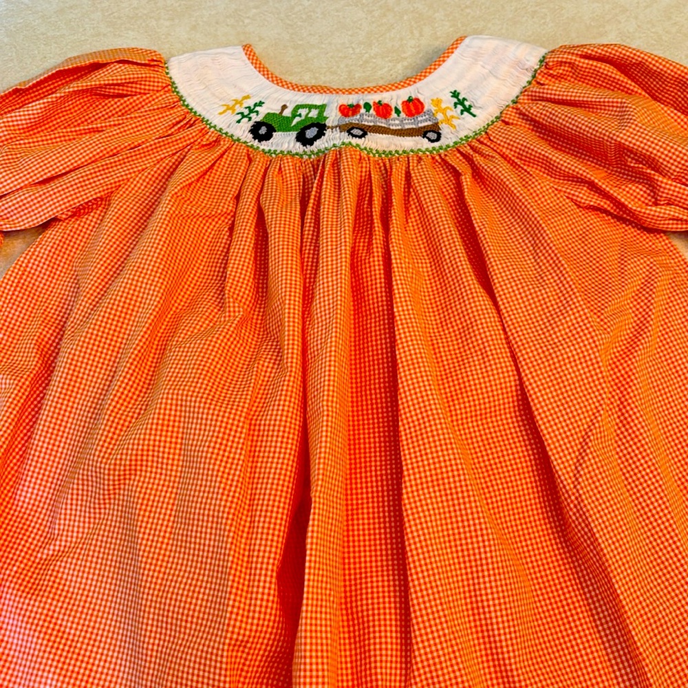 Two Piece Fall Smocked Outfit PM1